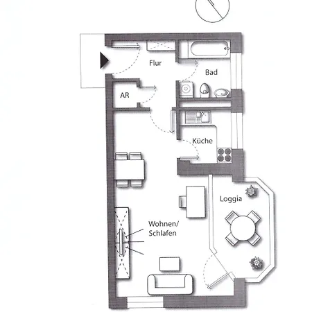 Apartamento Kaiserplatz-suite In Spitzenlage *